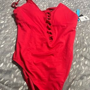 NWT Bleu Rod Beattie one piece swimsuit 12!